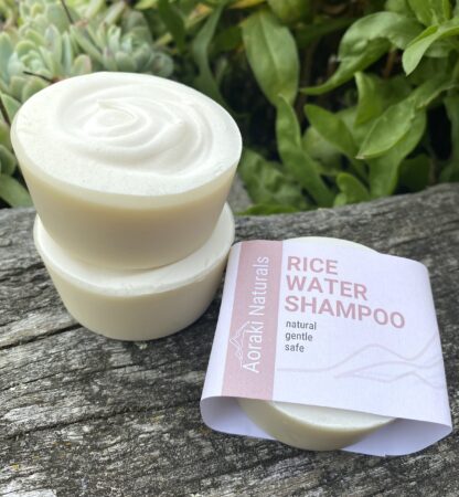 Aoraki Naturals Rice Water Shampoo Bar 80g