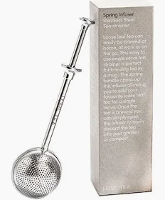 Love Tea Spring Handle Infuser