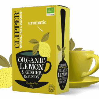 Clipper Lemon Ginger Fair Trade and Organic 20 Teabags
