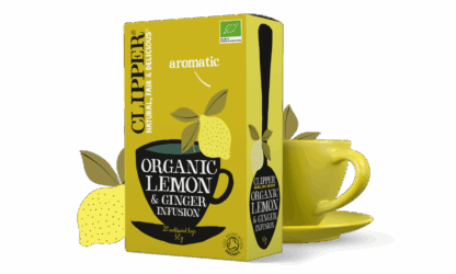 Clipper Lemon Ginger Fair Trade and Organic 20 Teabags