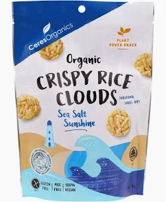 Ceres Crispy Rice Clouds Sea Salt