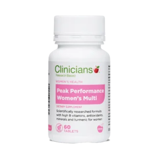 Clinicians Peak Performance Womens Multi 60 tablets