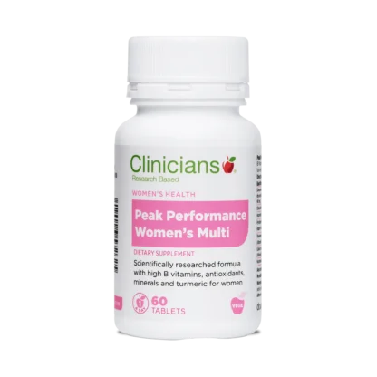 Clinicians Peak Performance Womens Multi 60 tablets