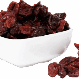 Cranberries Dried, Sweetened, sliced per KG (Not organic)