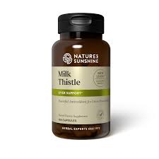 Natures Sunshine Milk Thistle 100 capsules