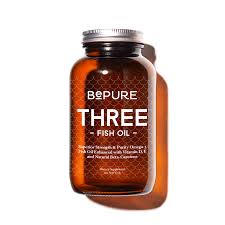 BePure THREE Fish Oil 60 Capsules