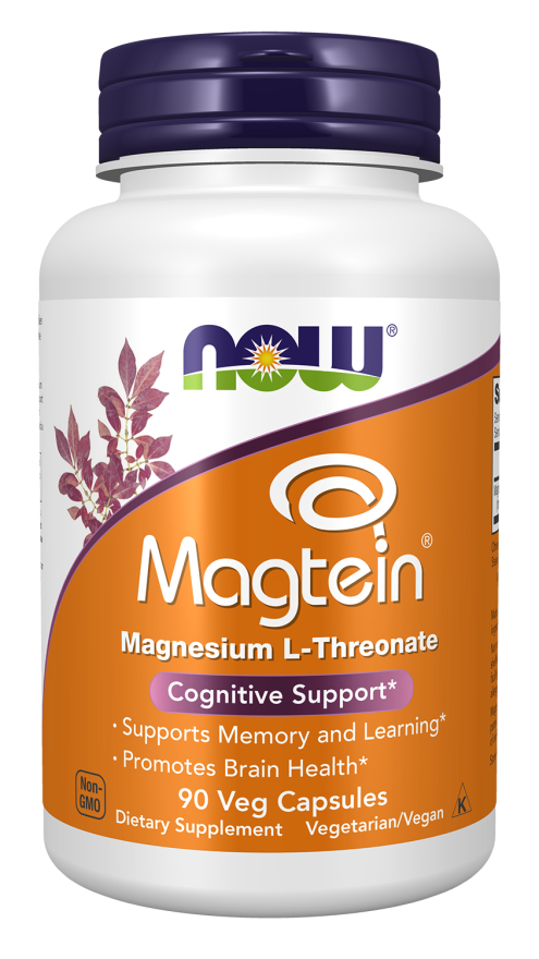 NOW Foods Magtein Magnesium Threonate 90 capsules