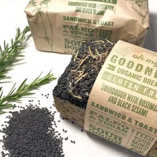 OM Goodness Sourdough Rosemary and Sesame Loaf