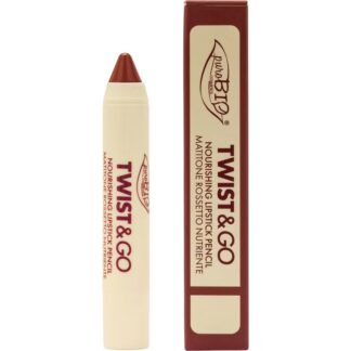 PuroBio Twist & Go Nourishing Lipstick Pencil 506 Dark Mauve