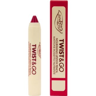 PuroBio Twist & Go Nourishing Lipstick Pencil 505 Raspberry Red