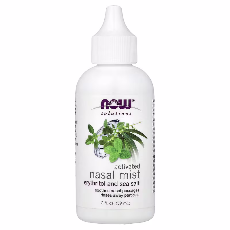 NOW Solutions Activated Nasal Mist with Sea Salt and Xylitol