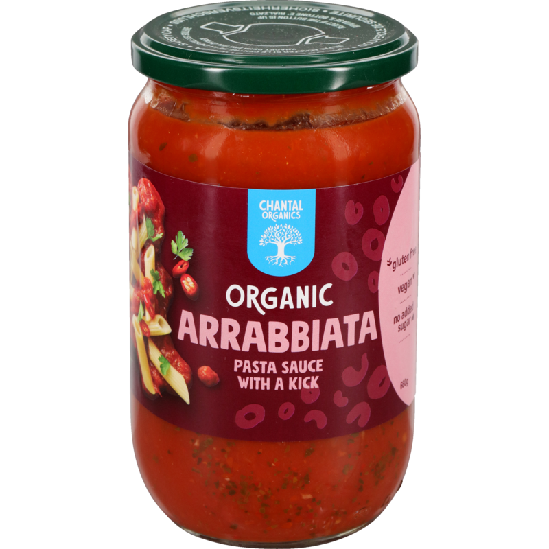 Chantal Organics Arrabbiatta Pasta Sauce 660g